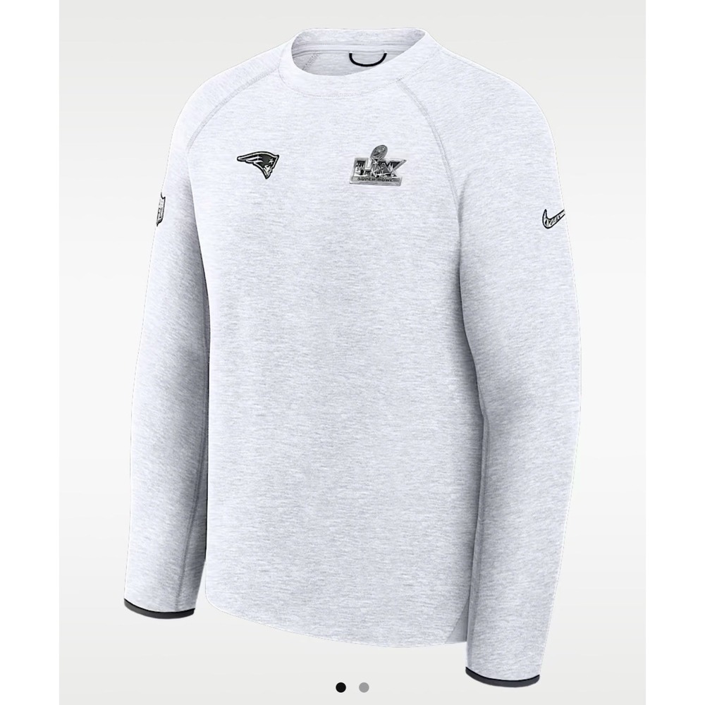 New England Patriots Nike Super Bowl LX Opening Night Tech Fleece Sweatshirt 2XL